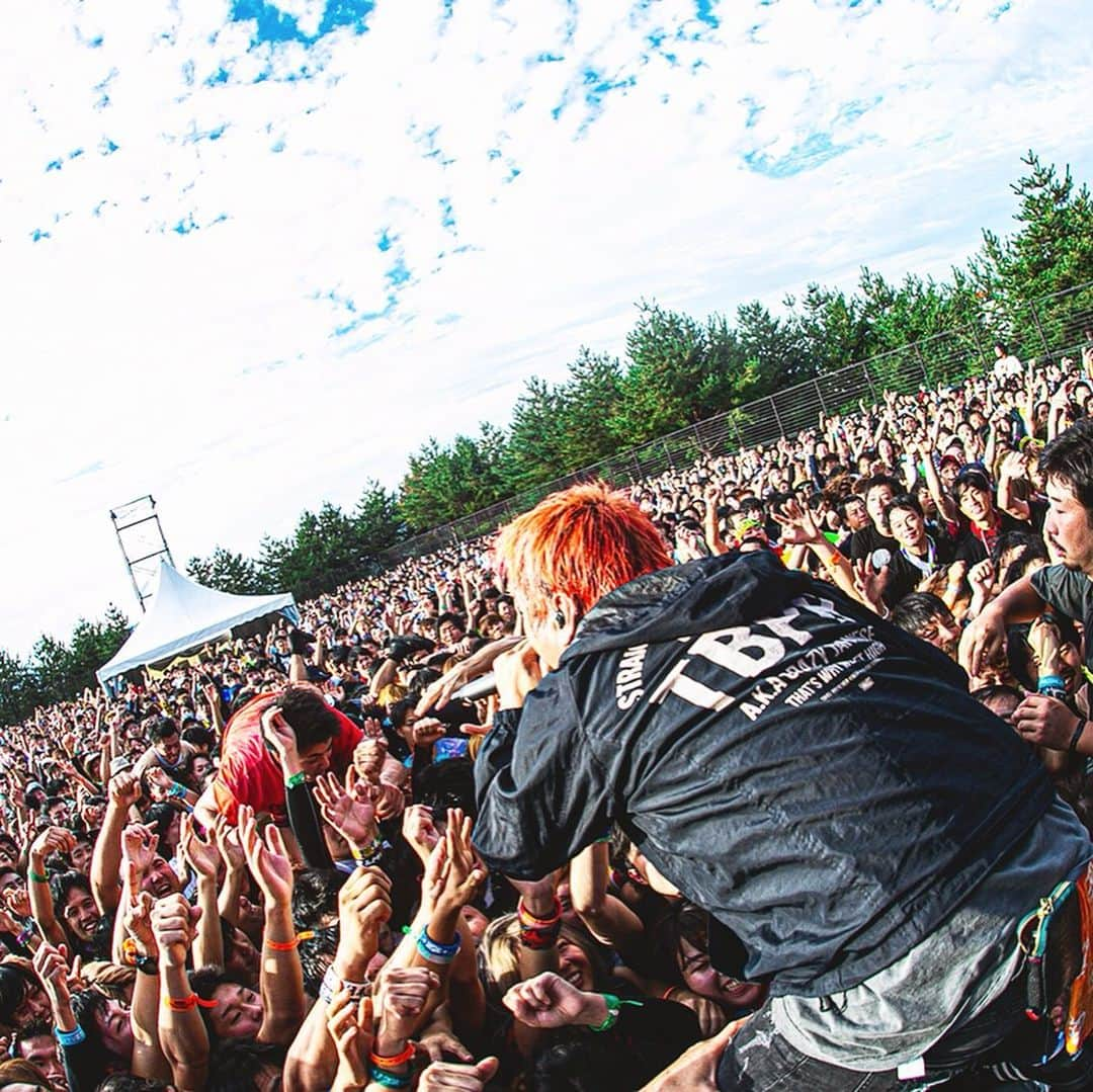 N∀OKIさんのインスタグラム写真 - (N∀OKIInstagram)「中津川 THE SOLAR BUDOKAN 2019  ２年ぶり返り咲き ガッチリホーム感満載  空晴れ晴れ 心晴れ晴れ  ありがとう ございました  写真 愛欲野良家畜 @kawado_photo  #中津川THESOLARBUDOKAN 2019」9月29日 20時46分 - chairoy1945