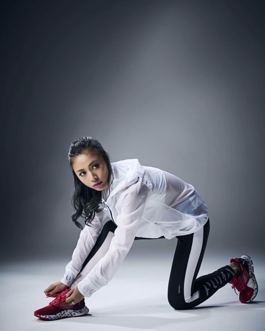 honoka のインスタグラム：「PUMA ショット❤️ 運動できそう風😂  #PUMA #ぶらぼー」