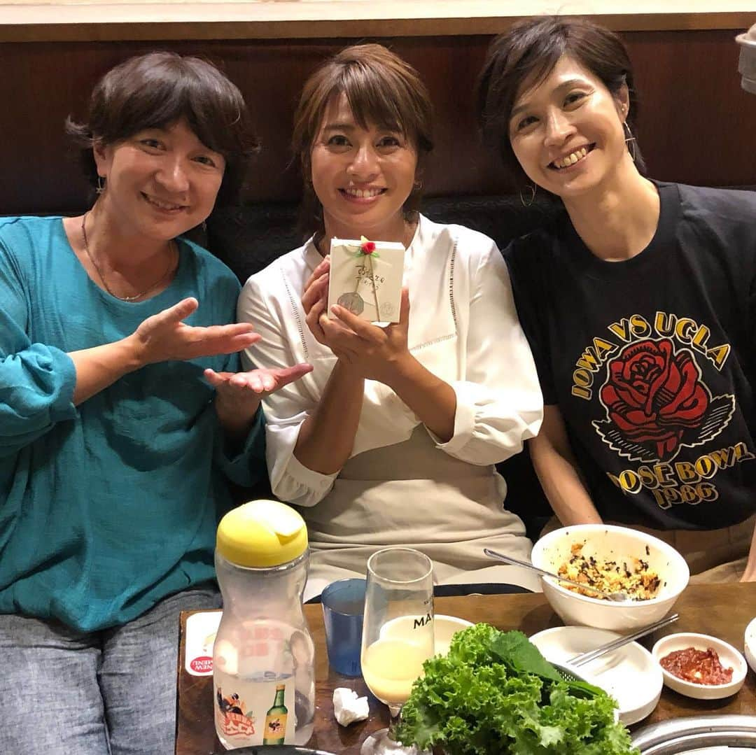 今村涼子さんのインスタグラム写真 - (今村涼子Instagram)「久々の！ withちづこと直子inセマウル食堂」9月29日 22時02分 - ryoko.imamu