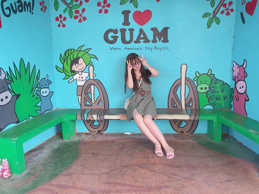 倉田瑠夏さんのインスタグラム写真 - (倉田瑠夏Instagram)「#guam#🏝 #iloveguam #グアム#instlove #photography #旅行 #instatravel #travel #旅 #pr #instago #여행스타그램 #여행에미치다 #데일리룩 #패션 #옷스타그램 #ootd #girl #me #japanesegirl #instafashion #fashiongram #バス停 #サングラス女子 #tresjewelry」9月15日 15時14分 - ruka.kurata