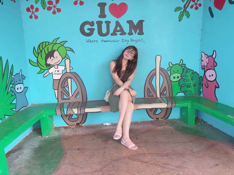 倉田瑠夏さんのインスタグラム写真 - (倉田瑠夏Instagram)「#guam#🏝 #iloveguam #グアム#instlove #photography #旅行 #instatravel #travel #旅 #pr #instago #여행스타그램 #여행에미치다 #데일리룩 #패션 #옷스타그램 #ootd #girl #me #japanesegirl #instafashion #fashiongram #バス停 #サングラス女子 #tresjewelry」9月15日 15時14分 - ruka.kurata