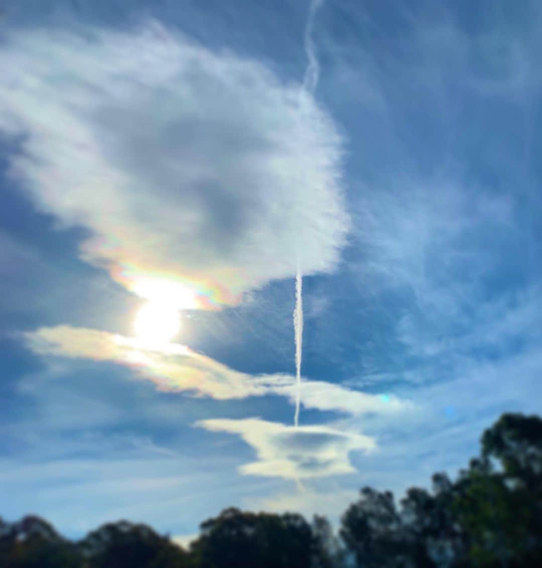 のインスタグラム：「The Sky  空綺麗 #空 #景色 #いいね返し #いいね」