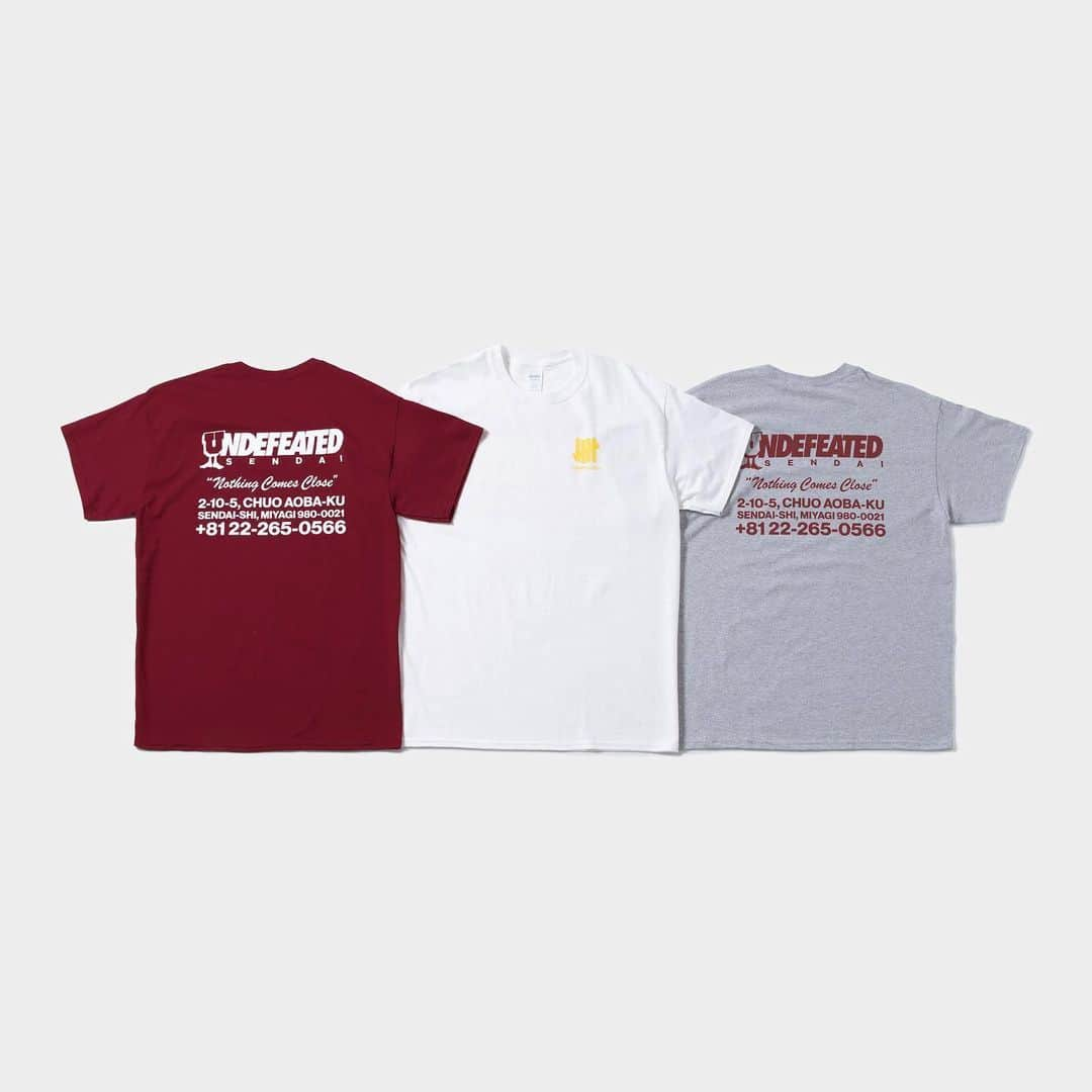 UNDFTDさんのインスタグラム写真 - (UNDFTDInstagram)「UNDEFEATED SENDAI GRAND OPENING CAPSULE COLLECTION // Available Now at Undefeated Sendai」9月15日 6時15分 - undefeatedinc