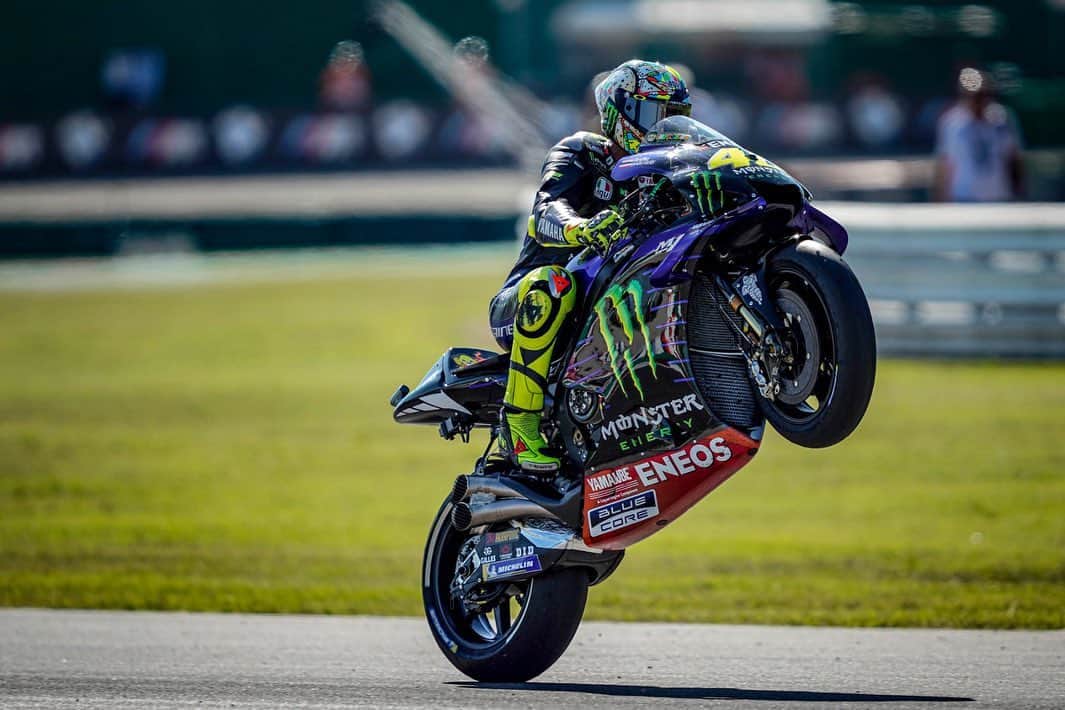 バレンティーノ・ロッシのインスタグラム：「Misano world Circuit,Italia Sabato,prove ufficiali 📸 @falex79 @gigisoldano @calloalbanese @jesusrobledo Tino Martino」