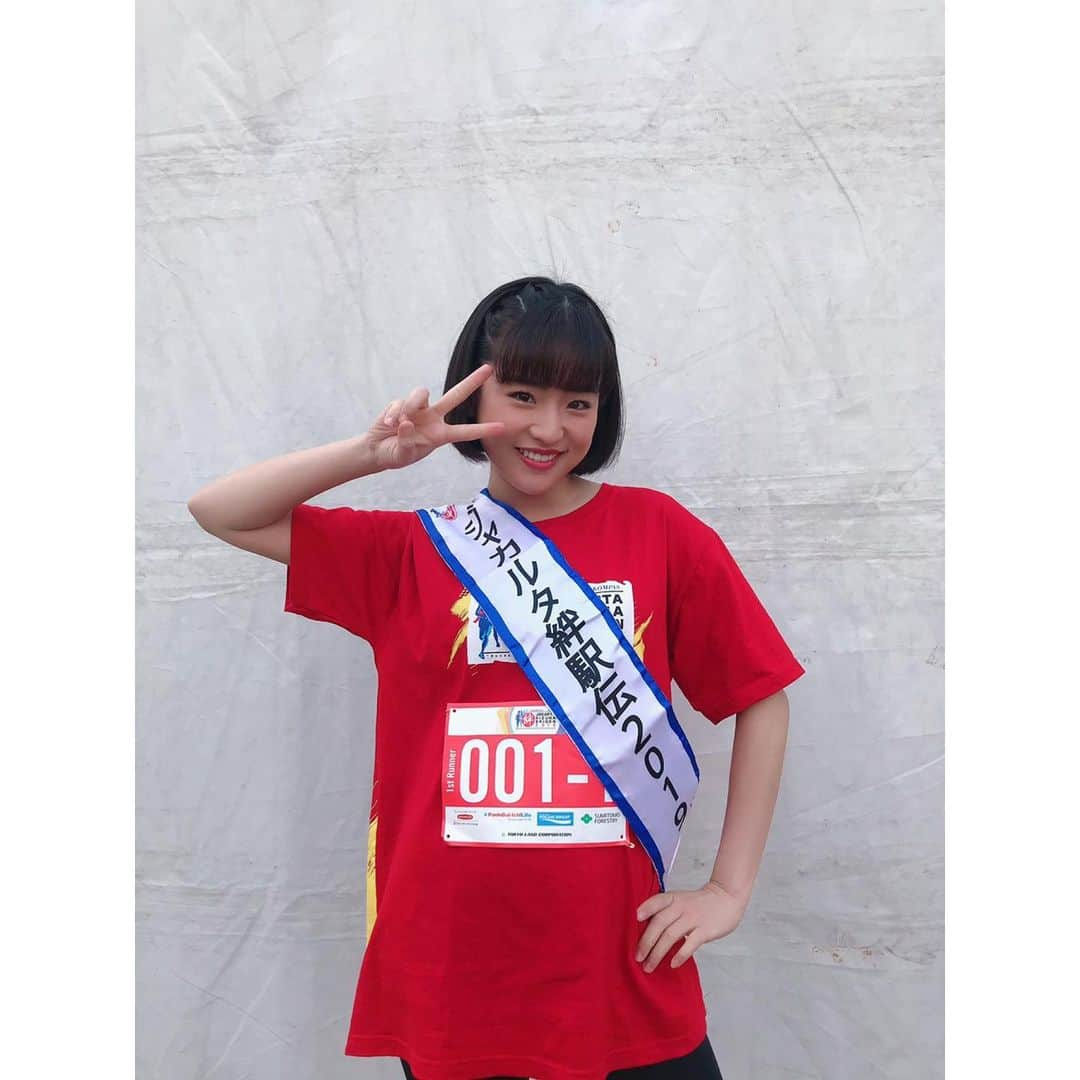 仲川遥香さんのインスタグラム写真 - (仲川遥香Instagram)「JAKARTA KIZUNA EKIDEN 2019💙  #indonesia #jakarta #japan #🇯🇵🇮🇩 #jakartakizunaekiden2019 #jakartakizunaekiden #ジャカルタ絆駅伝 #インドネシアタレント #インドネシアライフ #ジャカルタ生活 #ジャカルタ在住 #harukanakagawa #仲川遥香」9月15日 10時20分 - haruuuu_chan