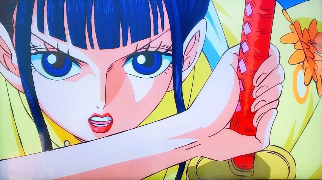 伊瀬茉莉也さんのインスタグラム写真 伊瀬茉莉也instagram 902話 横綱登場 お菊狙う無敵の浦島 ご視聴ありがとうございました お菊はただの茶屋の娘では ない じょじょに侍の片鱗を見せてますね 来週もお楽しみに Onepiece