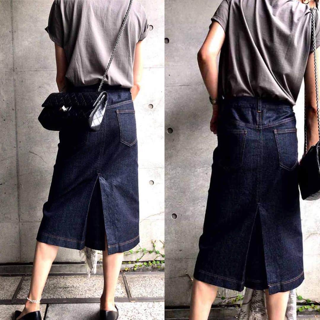 K.KSHOP_officialさんのインスタグラム写真 - (K.KSHOP_officialInstagram)「. NEWSNAP ♦️Coordinate ・ 2019-09-09 ・ クラシックカジュアル ・ tops : #ara skirt : #lustic bag : #chanel accessory : #インデアンクラフト #chanluukk #anthemforthesenses shoes : #kenneland schmenger other : #gucci #aeliaanna ・ #kkcloset #kkshop #菊池京子 #kyokokikuchi #style #コーデ #coordinate #code #fashion #スナップ #snap #coordinate #ootd #wear #simple #カジュアル #natural  #happy #denim #ボックスプリーツ #chic」9月15日 13時26分 - k.kshop_official
