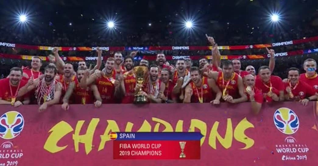 ラファエル・ナダルさんのインスタグラム写真 - (ラファエル・ナダルInstagram)「¡¡¡¡¡ ENHORABUENA CAMPEONES !!!!! @fibawc @baloncestoesp 🇪🇸」9月15日 23時28分 - rafaelnadal