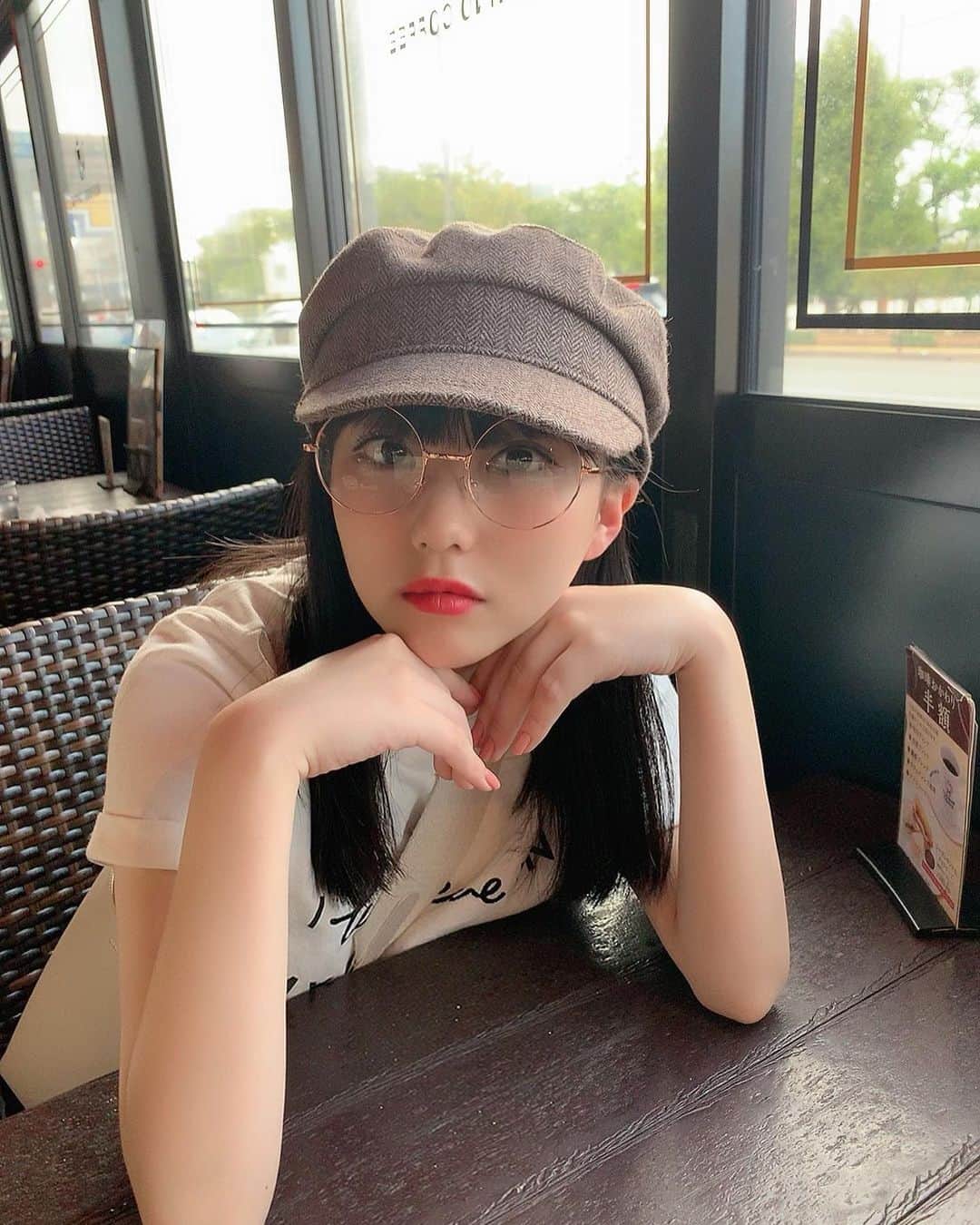 田中美久さんのインスタグラム写真 - (田中美久Instagram)「やっとカフェでまったりできた…。 . . #みくりんとカフェデートなうに使っていいよ」9月15日 15時35分 - mikumonmon_48