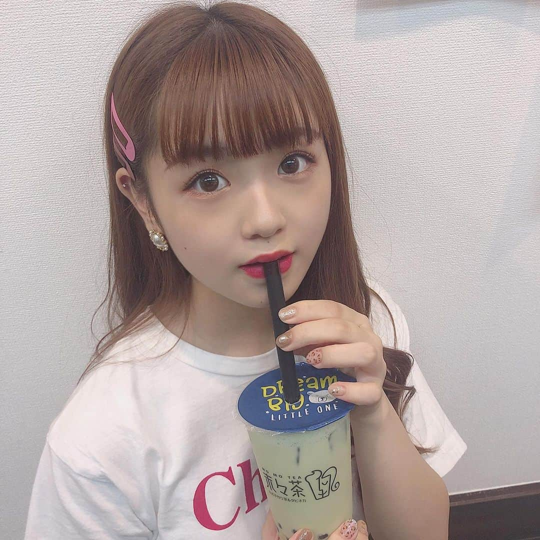 中村真凜さんのインスタグラム写真 - (中村真凜Instagram)「久々タピさん飲んだ😋💗」9月15日 18時03分 - marimero1121