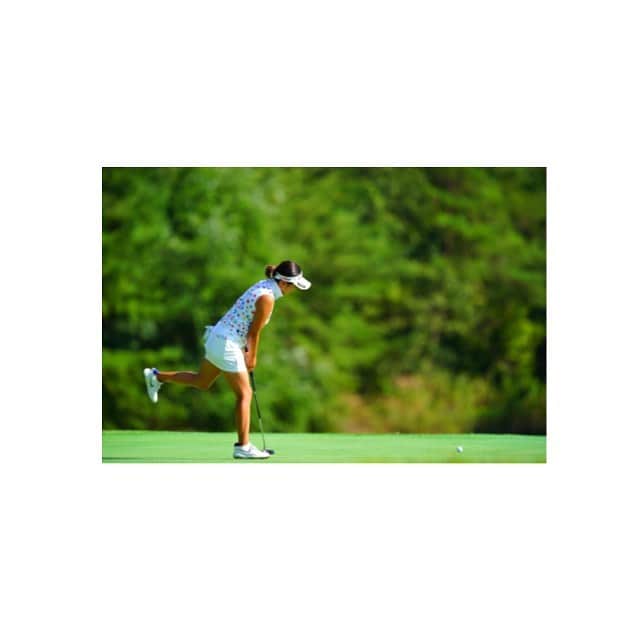篠原まりあのインスタグラム：「__________** . 日本女子プロゴルフ選手権 コニカミノルタ杯 .  今季ベスト4Tで終わりました . 17番のダボはまだまだこれから 学んでいくべきところです . 来週からも頑張ります ☺︎ .  応援よろしくお願いします 🤜🏼💛💙. .  #YAMAHA #QTnet #Fcompany  #ユーロックジャパン #Tokyugroup  #V12 #NIKE @mrt__management」