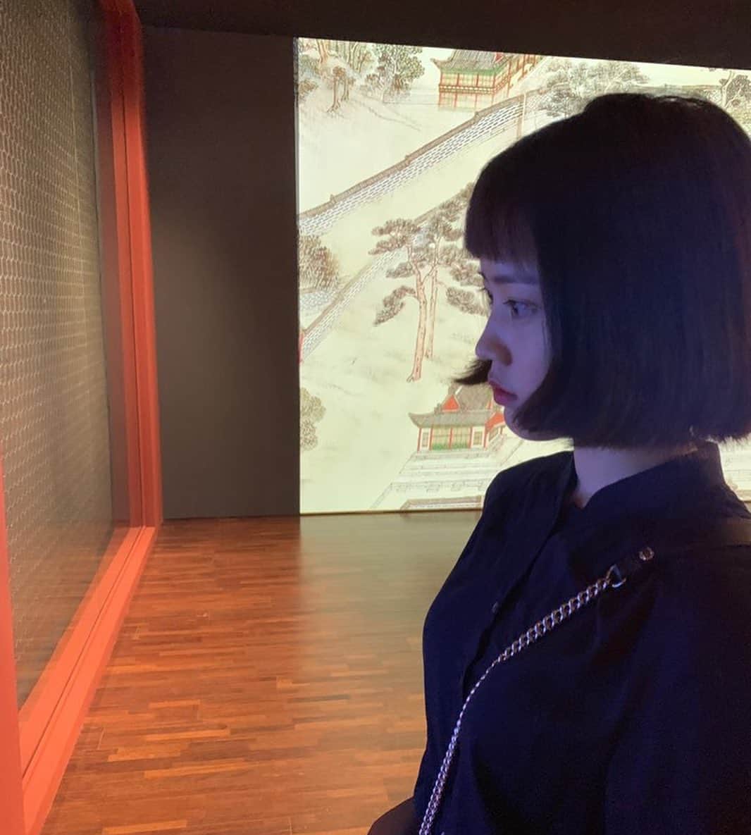 チェ・リのインスタグラム：「효명세자전  #춘앵전 🍃」