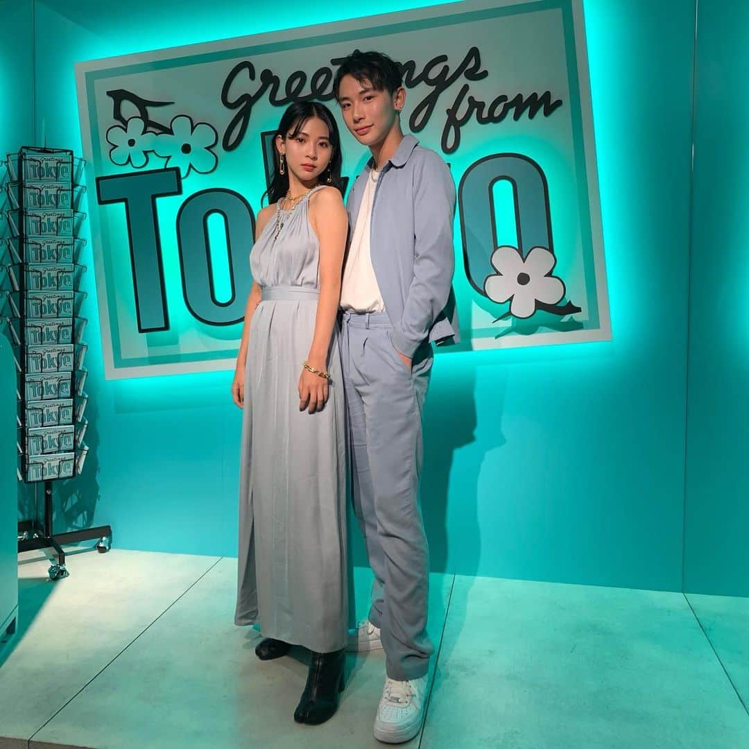 ミチさんのインスタグラム写真 - (ミチInstagram)「@tiffanyandco 💙  #fnotokyo2019」9月15日 20時22分 - mi0306chi