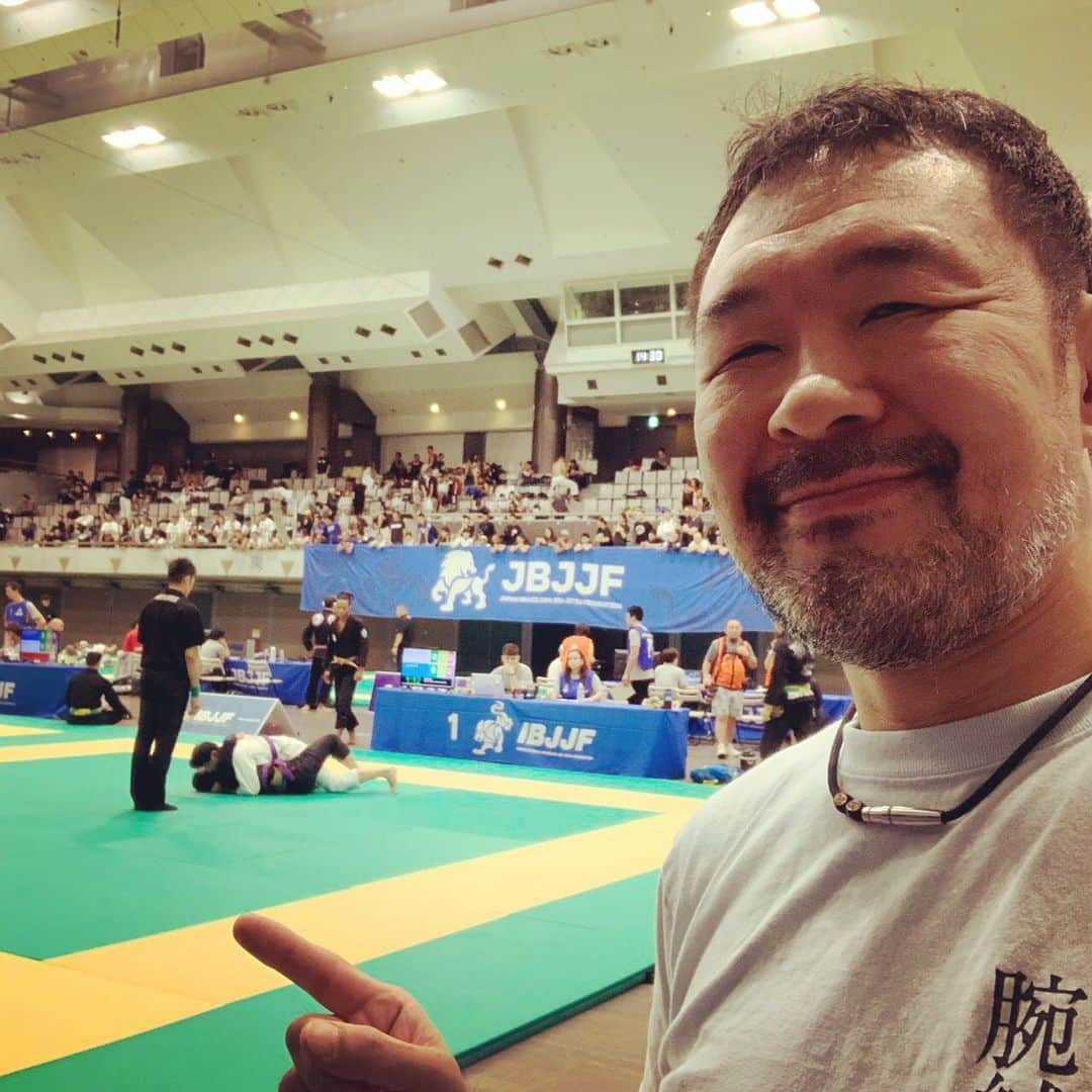 saku39shopさんのインスタグラム写真 - (saku39shopInstagram)「. 明日、NOAHの大阪大会があるので、東京武道館でやっていたAsian Jiu-Jitsu IBJJF Championship 2019に行ってきました😀💪 . #桜庭和志 #ibjjf #jbjjf #NOAH」9月15日 20時24分 - saku39ks