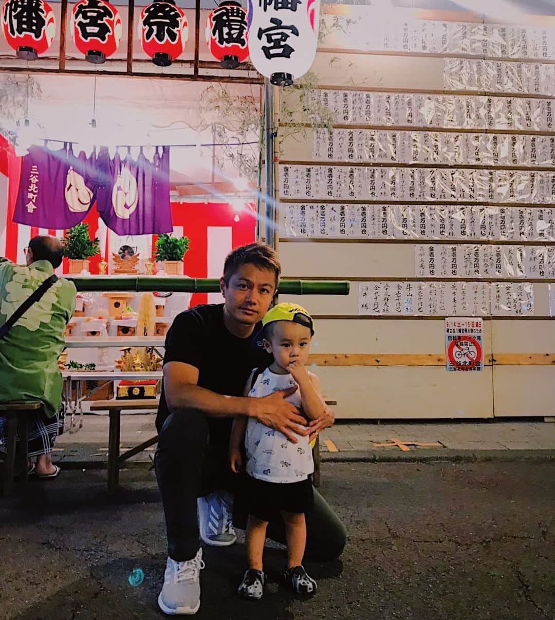 押尾学さんのインスタグラム写真 - (押尾学Instagram)「😎😎😎 #fatherandson #mylife #festival」9月15日 20時44分 - manabuoshio_official