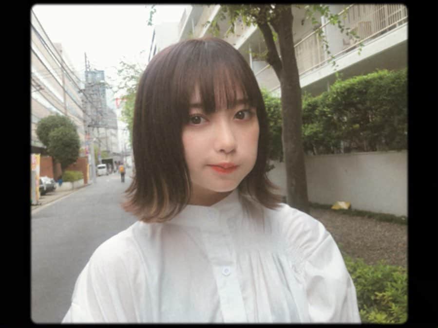 吉田凜音のインスタグラム：「白い日昨日💸 SNOWの8mmフィルムかあいい #snow8mm #snowcam #8mm」