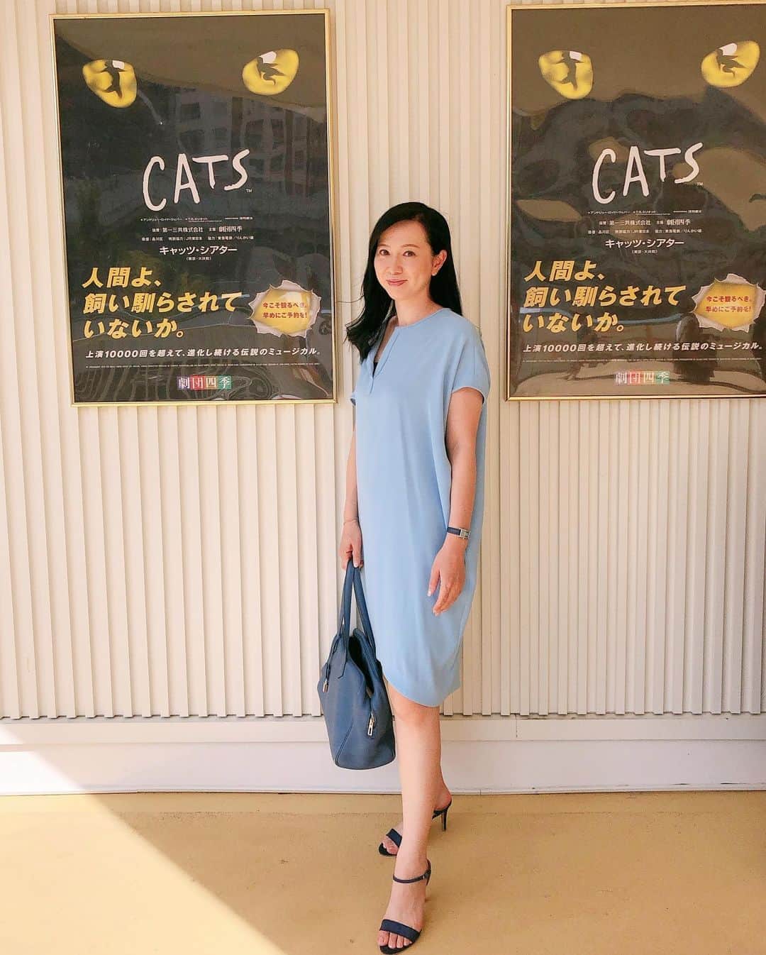のインスタグラム：「. 23年ぶりに劇団四季CATSを観てきました！ . #劇団四季 #キャッツ #cats #ミュージカル #ミュージカル好きな人と繋がりたい #キャッツメイク #キャッツシアター #劇団四季キャッツ #劇団四季好き #劇団四季が好き #劇団四季大好き」