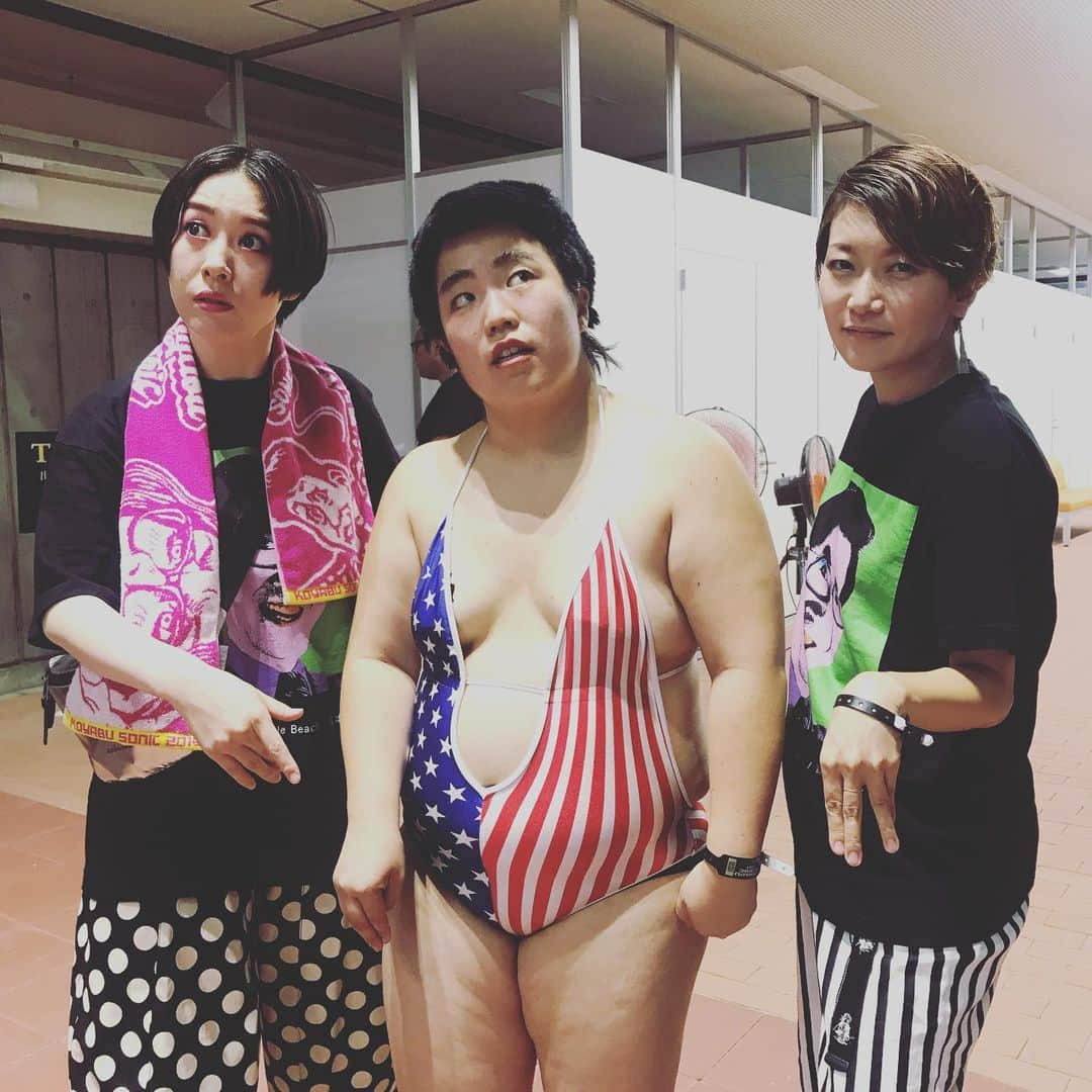 福岡晃子さんのインスタグラム写真 - (福岡晃子Instagram)「ゆりあんちゃんらぶ❤️🇺🇸😻 #コヤブソニック2019 #ゆりあんレトリィバァ  #親友まきぴー」9月15日 21時31分 - akikofukuoka_oluyo