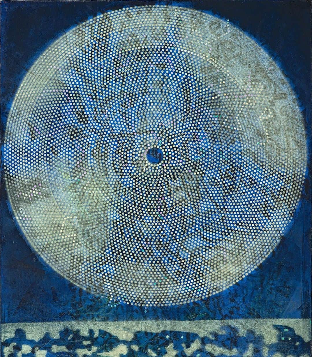 のインスタグラム：「Appreciating the passing of the full moon in Pisces and letting go. 🌝🌝🌝✨ #maxernst #naissanced’unegalaxie #1969 #moon」