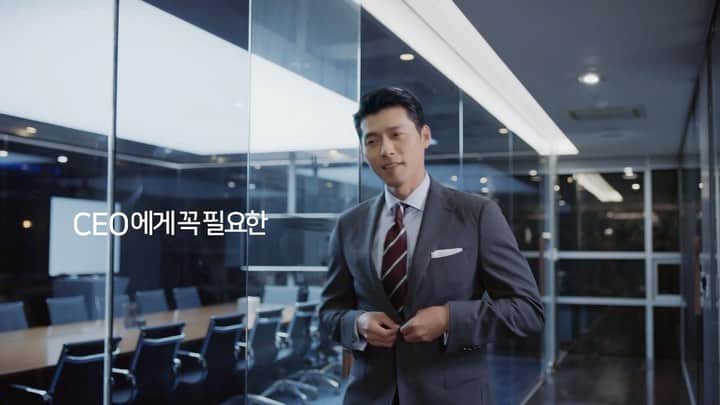 ヒョンビンのインスタグラム：「TV CF for CEO Clinic. —— #hyunbin #현빈 #ヒョンビン #玄彬」