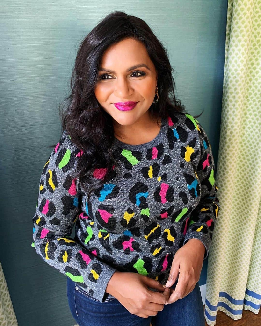 ミンディ・カリングさんのインスタグラム写真 - (ミンディ・カリングInstagram)「Cheetah girl, cheetah sista 🤗」9月16日 6時07分 - mindykaling