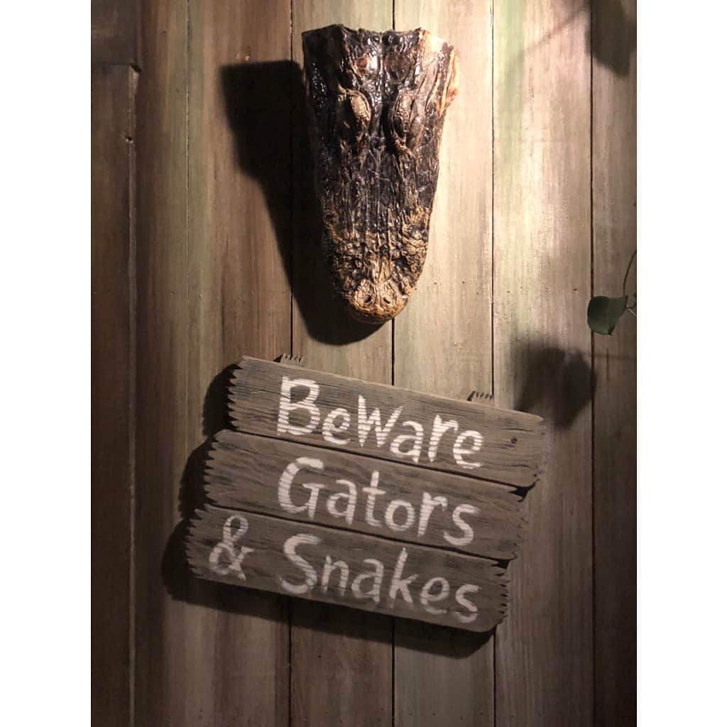 カーラ・モナコさんのインスタグラム写真 - (カーラ・モナコInstagram)「Beware Gators & Snakes🖤🖤」9月16日 6時43分 - karamonaco
