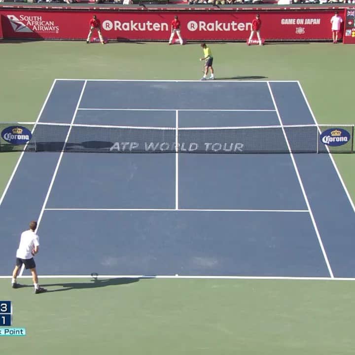 Rakuten Japan Openのインスタグラム：「Playback 2012  Quarter-Final🎾 ⠀ 2012年 準々決勝 ⠀ ⠀ 🇬🇧マレー選手と🇨🇭バブリンカ選手のラリー！ ⠀ ⠀ ⠀ ⠀ 🎥 @wowowtennis  Andy Murray  vs Stan Wawrinka  #rakutenopen #rakutenopen2019 #楽天オープン #テニス」