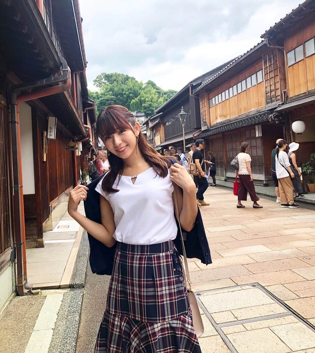 栗田麻理さんのインスタグラム写真 - (栗田麻理Instagram)「. ふらっと金沢旅行🐟♡ . #東茶屋街 #金沢旅行 #金沢」9月16日 17時59分 - mk_1202_x