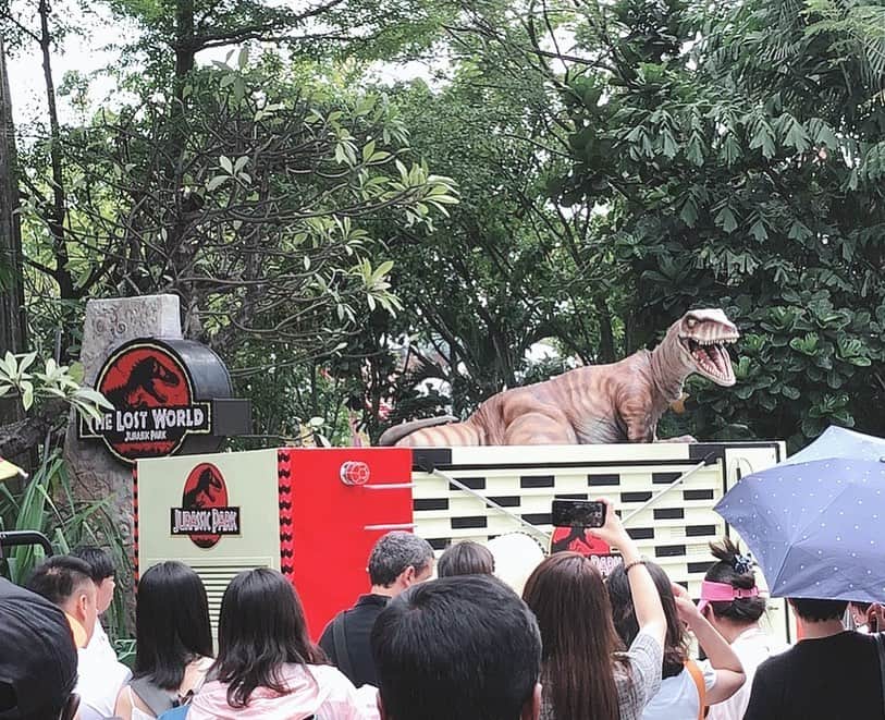 仙石みなみさんのインスタグラム写真 - (仙石みなみInstagram)「🦖 やっぱり好きなジュラシックパーク❤︎ . #ユニバーサルスタジオ #singapore #uss #jurassicpark #dinosaur #恐竜 #active #wonderful #enjoy」9月16日 18時04分 - sengoku_minami