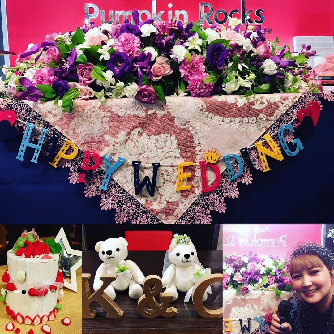 小嶋晶子のインスタグラム：「Best Wishes! Be happy! I'm about to do the MC for a wedding party. Seeing people who are so happy makes me happy too!  本日はWedding partyのMC🎤Happyの連鎖!みんながの幸せのお手伝い😚💕 #happywedding #weddingparty #partymc #happy #😚💕」
