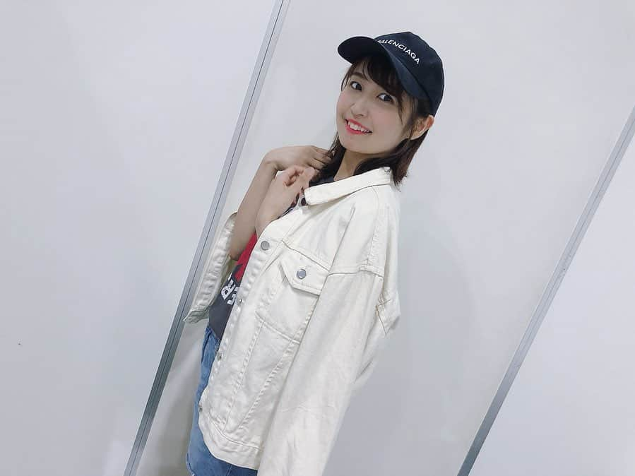 惣田紗莉渚さんのインスタグラム写真 - (惣田紗莉渚Instagram)「#white #denimjacket  @anyee_official」9月16日 18時25分 - sarisari0118