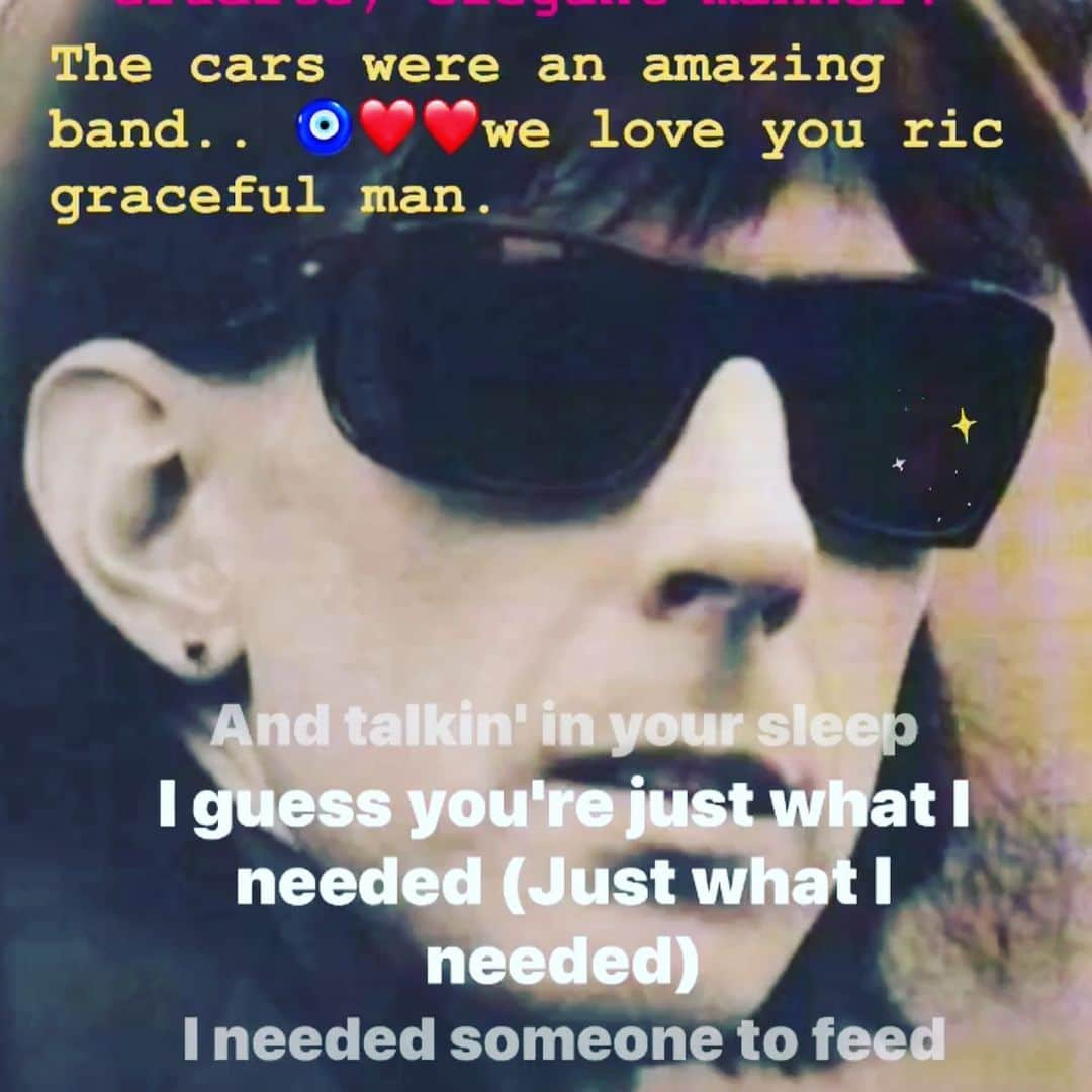 コートニー・ラブさんのインスタグラム写真 - (コートニー・ラブInstagram)「Rest In Peace #ricocasek I know all of the band hole loved working with you, much love to your family .. #paulina ❤️❤️❤️❤️#cars were one of the great bands. 🦅🙏」9月16日 11時12分 - courtneylove