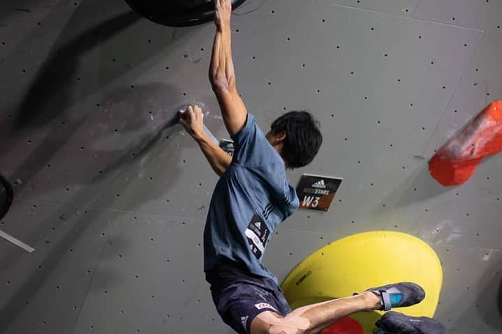 藤井快さんのインスタグラム写真 - (藤井快Instagram)「@adidasrockstars was over! 5th place in the final. Close to the top on the problem 2😭 Sometime I fell last moves in this season. I need more strong mind when I taking the top hold. However , #adidasrockstars was sooo much fun and exciting event!! Next time I want climb super boulder !! Thank you for everything! • アディダスロックスターズは5位でした！決勝には行けたものの、完登できず😭ゴールホールドをつかむことを夢見てまた練習に励みます！毎年こんな素晴らしい大会に出れてとても嬉しいです！来年こそは最後のスーパーファイナルへ進みたいです😤 応援ありがとうございました！ • Congratulations to @futaba_ito and @ogata.yoshiyuki 💮🥇🥇 • Photo by @adidasrockstars • @adidasterrex @fiveten_official @alpinawatchesjapan @au_official @in_jelly_  #adidas #fiveten #alpinawatches #TEAMau #森永製菓 #climbing #bouldering」9月16日 11時12分 - fujii_kokoro