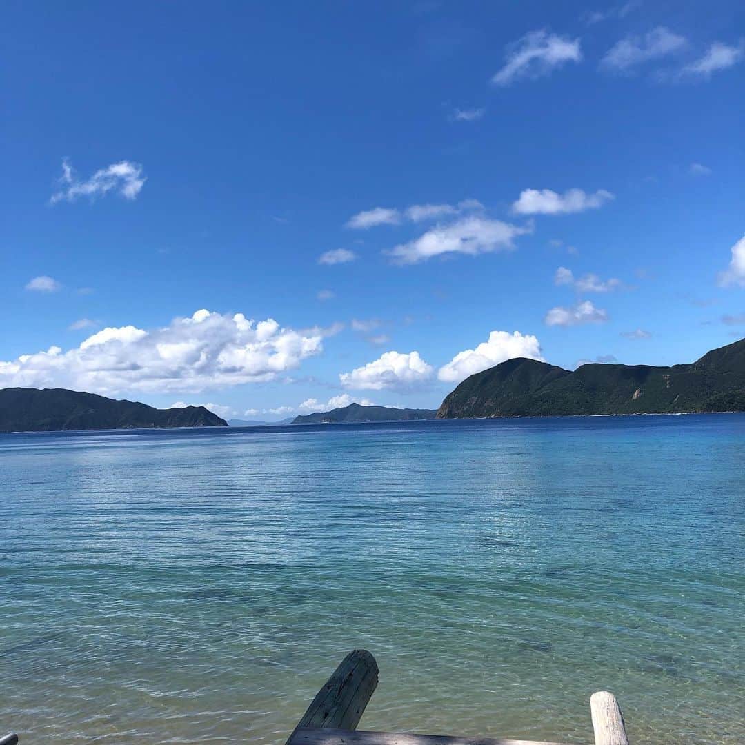 佐伯紅緒さんのインスタグラム写真 - (佐伯紅緒Instagram)「島の思い出。 今年もたくさん遊びました、ありがとう。 また新しい目的ができたので、しばらくちょくちょく通うことになりそうです。  #奄美大島 #加計呂麻島 #島旅 #島旅行」9月16日 11時55分 - beniosaeki