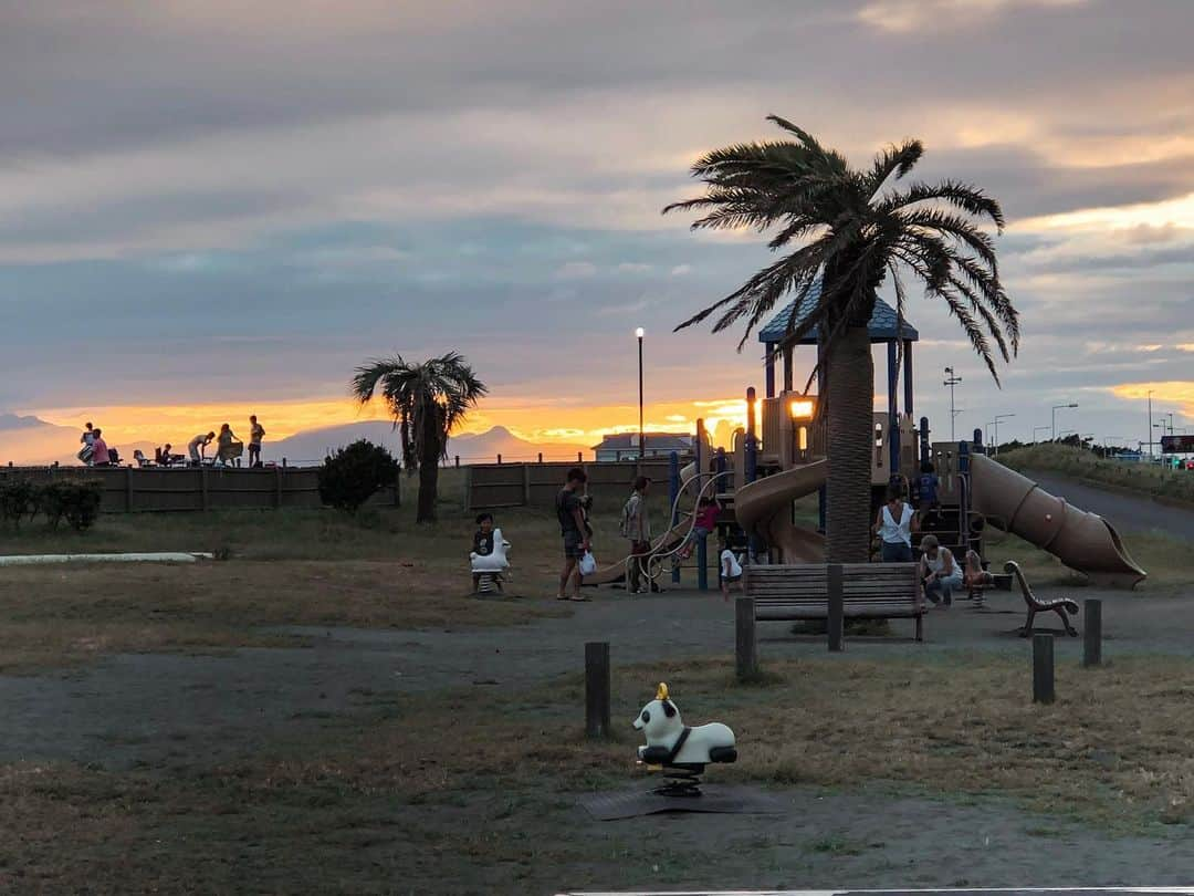 堀舞紀さんのインスタグラム写真 - (堀舞紀Instagram)「🌴 . . . #beachsidepark!!! . . in#japan . . . #shonan  #湘南 #公園 #palmtree  #kidsmood #haneypresets #湘南map」9月16日 12時04分 - mainohori