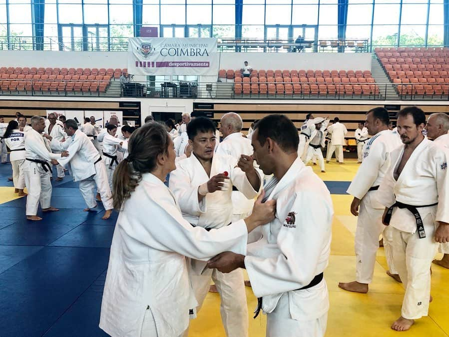 野村忠宏さんのインスタグラム写真 - (野村忠宏Instagram)「Judo clinic Day1🥋🇵🇹🇪🇸🇩🇪 #柔道クリニック #ポルトガル #スペイン #ドイツ #柔道 #講師 #技術指導 #1日2回 #時間たっぷり #野村忠宏」9月16日 12時36分 - nomura60kg