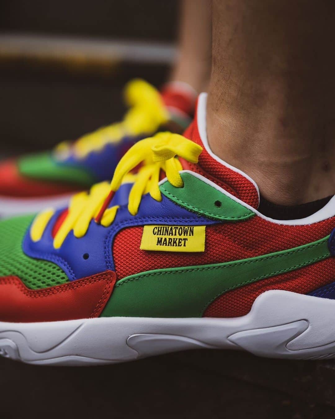のインスタグラム：「Styles ROPPONGI PUMA STORM CHINATOWN MARKET ¥14,000+TAX  DM、お電話にて通信販売も承っております。  #puma #chinatown #chinatownmarket」