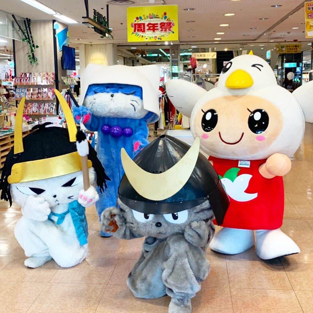 平和堂イメージキャラクター「はとっぴー」のグルメインスタ