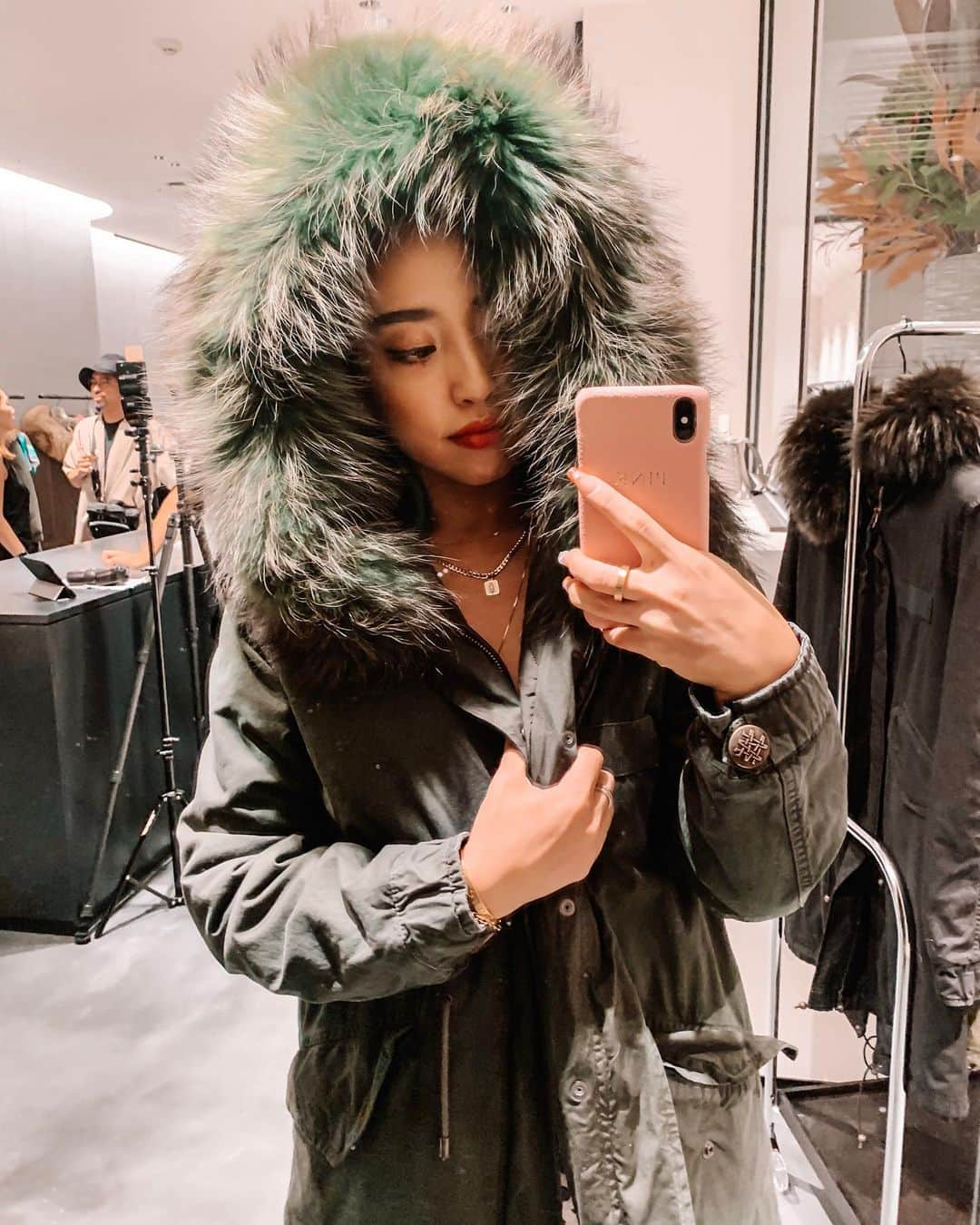 植野有砂さんのインスタグラム写真 - (植野有砂Instagram)「I want this jacket 🤤 @mrmrsitaly has landed in JAPAN 🇯🇵❤️イタリア発のブランドMr & Mrs Italyが9/14から表参道に路面店 日本初上陸👏🏻💓可愛すぎるモッズコートがたくさんでセレブたちも愛用してるみたい☺️ #mrmrsitaly #mrmrsitalyaoyama」9月16日 16時12分 - alisaueno