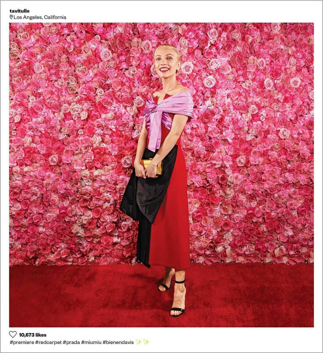 タヴィ・ゲヴィンソンさんのインスタグラム写真 - (タヴィ・ゲヴィンソンInstagram)「On a red carpet to nowhere! 😟 For my @nymag story about Instagram, @jodyquon had the idea to reenact phases of Instagram's aesthetic and the brilliant @evaoleary took these photos. Thank you to the team there for making it (sur)real: @cassidyturner @chupsterette @devinemarieblacksher and Marvin Orellana. Makeup @yuuivision Hair @tuozzoli Eek!!!!!」9月17日 3時13分 - tavitulle