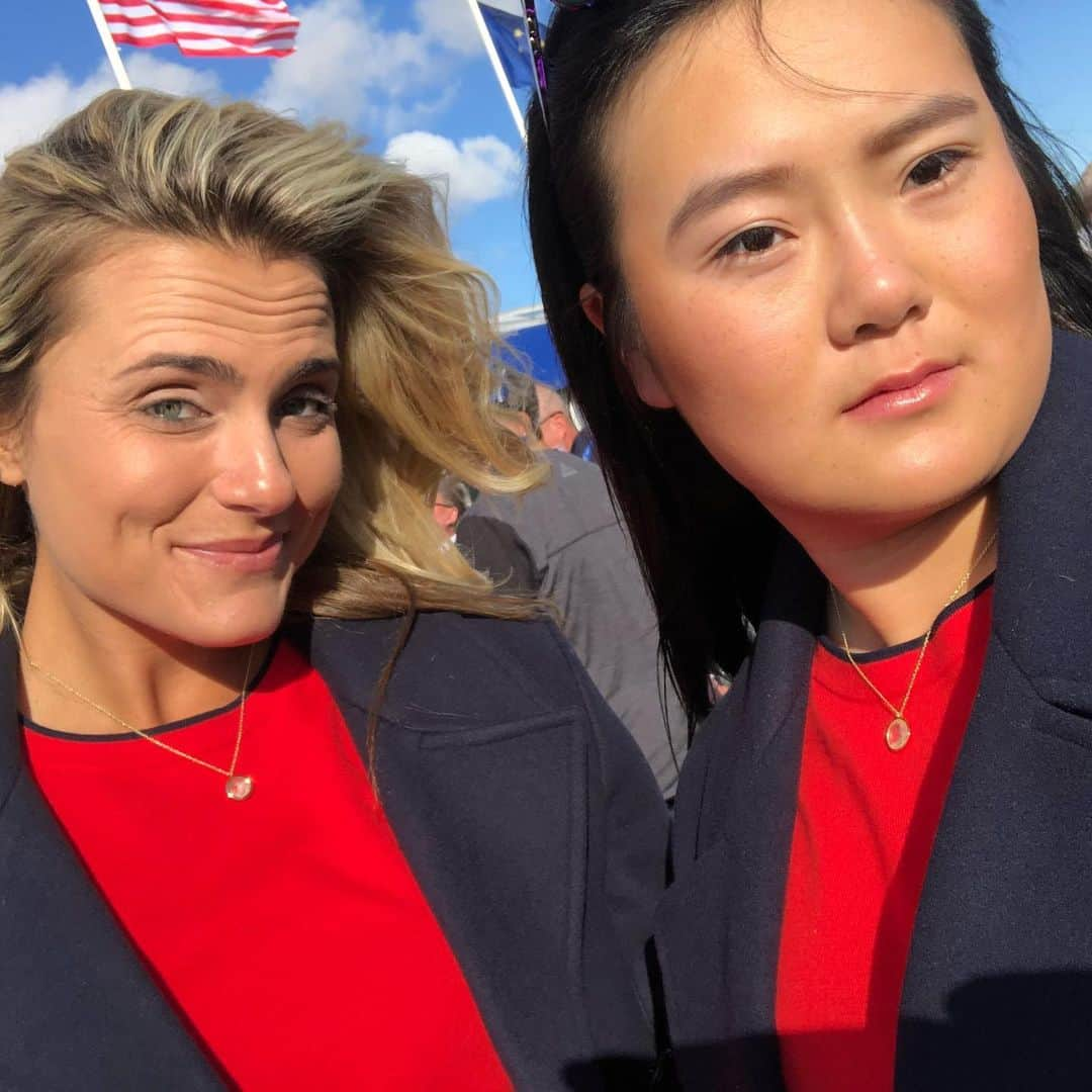 レクシー・トンプソンさんのインスタグラム写真 - (レクシー・トンプソンInstagram)「Such an amazing experience once again at the @solheimcupusa at @thegleneagleshotel . Not the outcome we wanted but we fought strong and tried our best! Congrats to the @solheimcupeuro on playing some amazing golf, well played 👏🏼 thanks to all the volunteers, sponsors and fans for making this event possible! Big thank you to our captain @juliinkster and assistant captains for being some of the best role models, athletes could ask for. Thank you to all the staff at Glen Eagles for the amazing hospitality and the course staff for having the course in great shape for us! Loved representing my country with all my teammates by my side, it was a week I won’t forget ❤️🇺🇸」9月17日 4時05分 - lexi