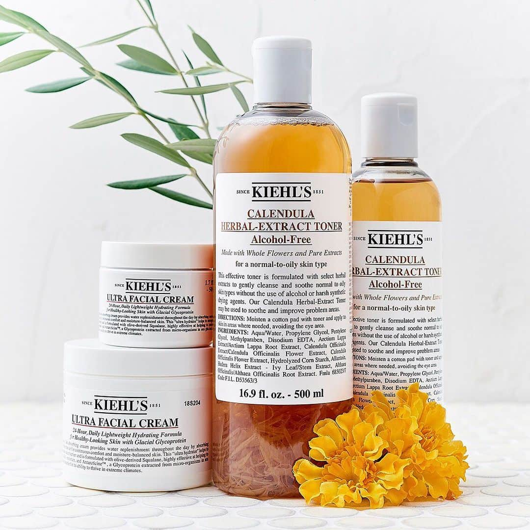 キールズ Kiehl's Japanさんのインスタグラム写真 - (キールズ Kiehl's JapanInstagram)「‪キールズを代表する製品 #キールズクリームUFC と #キールズカレンデュラトナー のジャンボサイズがあるのをご存知ですか？ ‪毎日たっぷり使いたい製品だから、お得なサイズで手に入れて✨‬ @kiehlsjp #キールズ #新クリームUFC#うるおうふっくら肌 #クリームUFC#保湿 #乾燥 #保湿クリーム #スキンケア #天然由来成分 #アポセカリー#ウルトラフェイシャルクリーム #クリームUFC #保湿 #ニューヨーク発 #ニューヨーク #Kiehls #Skincare#NewYork#UltraFacialCream #キールズクリームUFC #キールズカレンデュラクリーム #すみわたる肌 #カレンデュラトナー #化粧水#CalendulaToner」9月16日 19時50分 - kiehlsjp