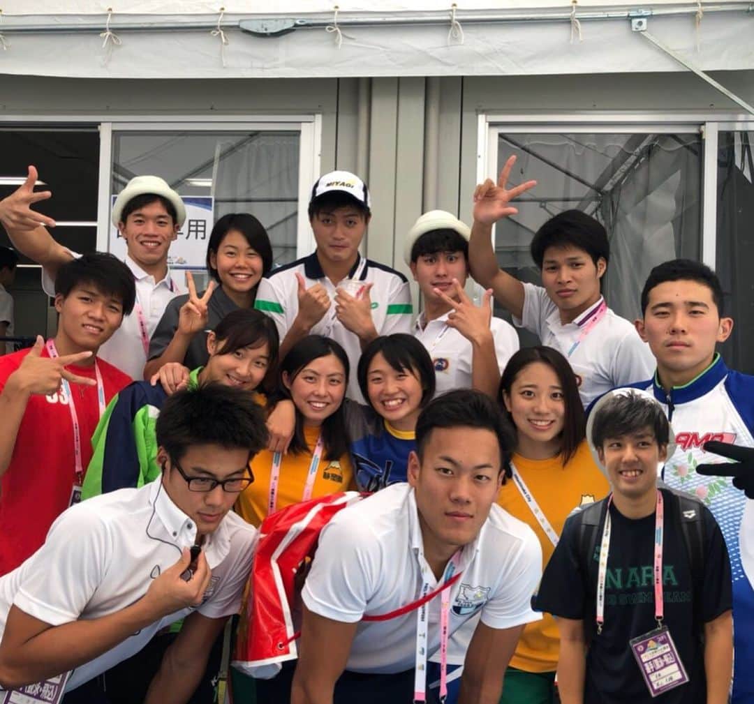 のインスタグラム：「いきいき茨城ゆめ国体 今年は、4年ぶりに岡山県から出場させていただきました。 個人レースの200m個人メドレーではメダルに届かず不甲斐ない結果でしたが、200mリレーでは、メンバーに助けられ決勝に進出できました。 岡山県に少しは貢献できたと思います。  本日、東京五輪の派遣標準記録が発表され、明日から新シーズン開始です。 もっともっと強くなる。  #茨城国体 #いばらっきー #岡山県 #桃太郎 #33 #勝たなおもろない #ROADTO #TOKYO2020 #PARIS2024 #LOSANGELES2028」