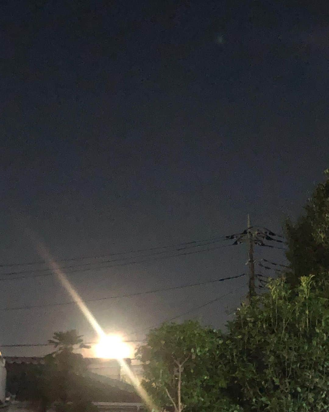 水野貴以さんのインスタグラム写真 - (水野貴以Instagram)「#月から光線でてる #🌕」9月16日 19時52分 - attakai.melody127