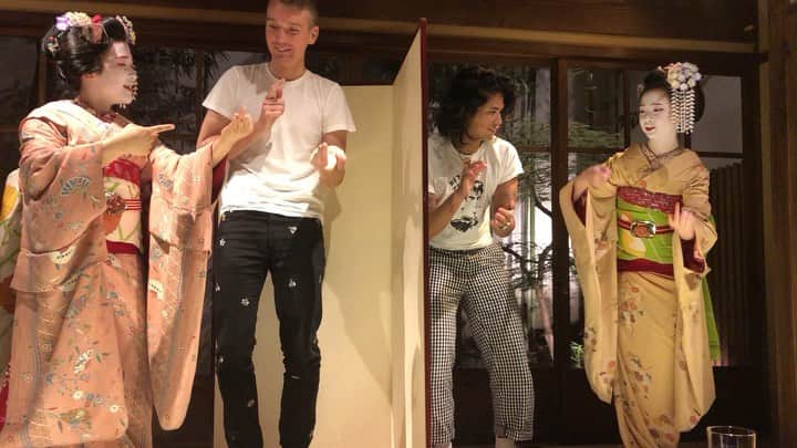 稲木ジョージのインスタグラム：「Back in New York but left my heart in Kyoto❤️」
