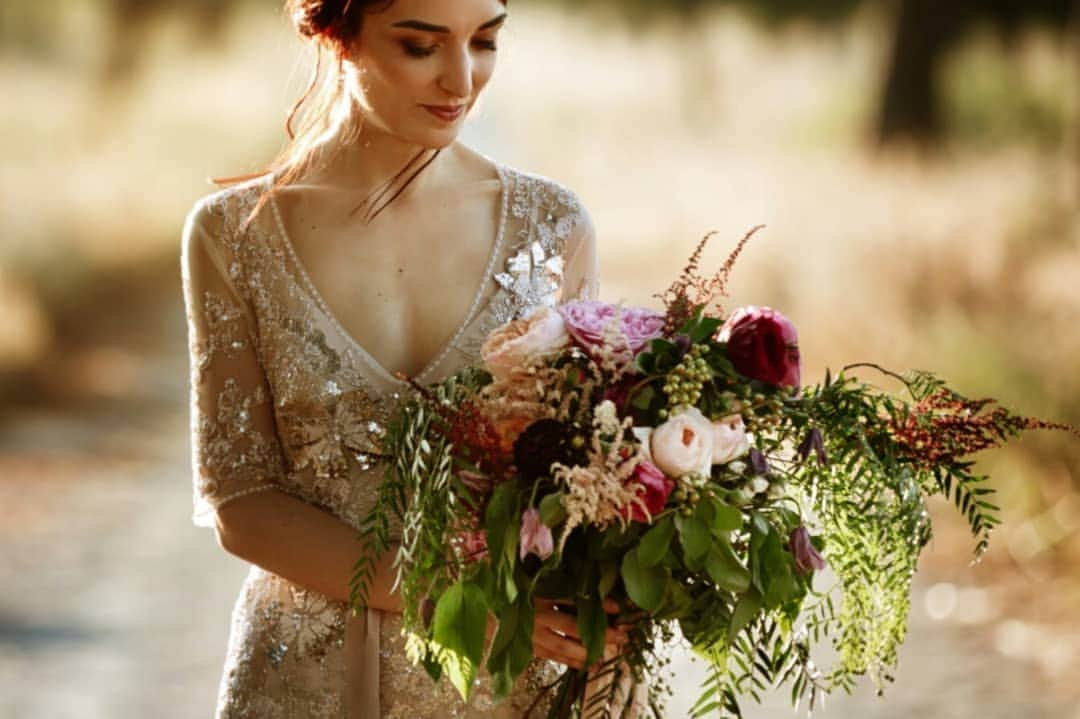 ジェニーパッカムさんのインスタグラム写真 - (ジェニーパッカムInstagram)「Congratulations to our stunning #jennypackhambride @valentina_m_fabbri - Valentina wore the Faith gown for her Italian wedding. Photography by Antonio Carneroli @antoniocarneroli_photographer #thewhitecarpet #faith」9月16日 20時52分 - jennypackham