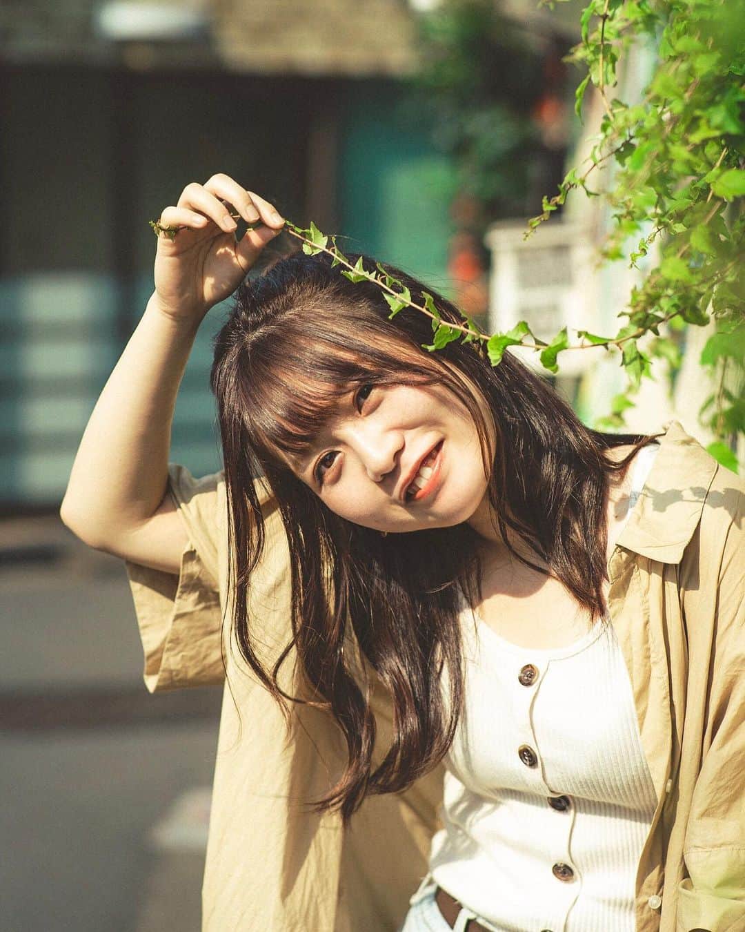 弘松菜摘のインスタグラム：「. . 強がっている夏の太陽 . . #その瞬間に物語を  #毎日が笑顔で溢れてる」