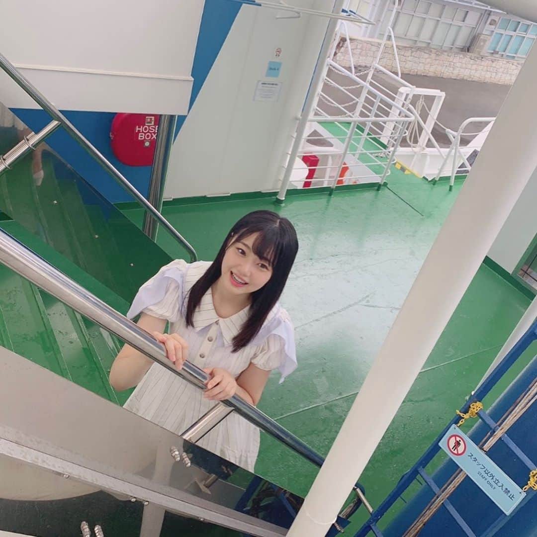 瀧野由美子さんのインスタグラム写真 - (瀧野由美子Instagram)「. STU48 瀧野由美子です ⚓ Instagram始めました 📸 不慣れなことばかりですが 宜しくお願いします！  鉄道とサックスと瀬戸内の景色と 、、、 沢山載せていこうと思います 🥰  お洋服も好きですよ ！！！👗👠 アカウント名に入ってる あんこはうちの愛犬ちゃんです ～ 🐾  #STU48 #STU48号 #船 #瀬戸内 #自己紹介 #撮影 #カメラ  #瀧野由美子 #ゆみりん #初心者 #カメラ女子 #鉄道 #撮り鉄 #鉄オタ #鉄子 #サックス #吹奏楽 #犬 #雑種 #あんこ #えへへ #インスタ始めました #ガルスト #瀧野と千穂と公式」9月16日 22時37分 - yumiko_anko