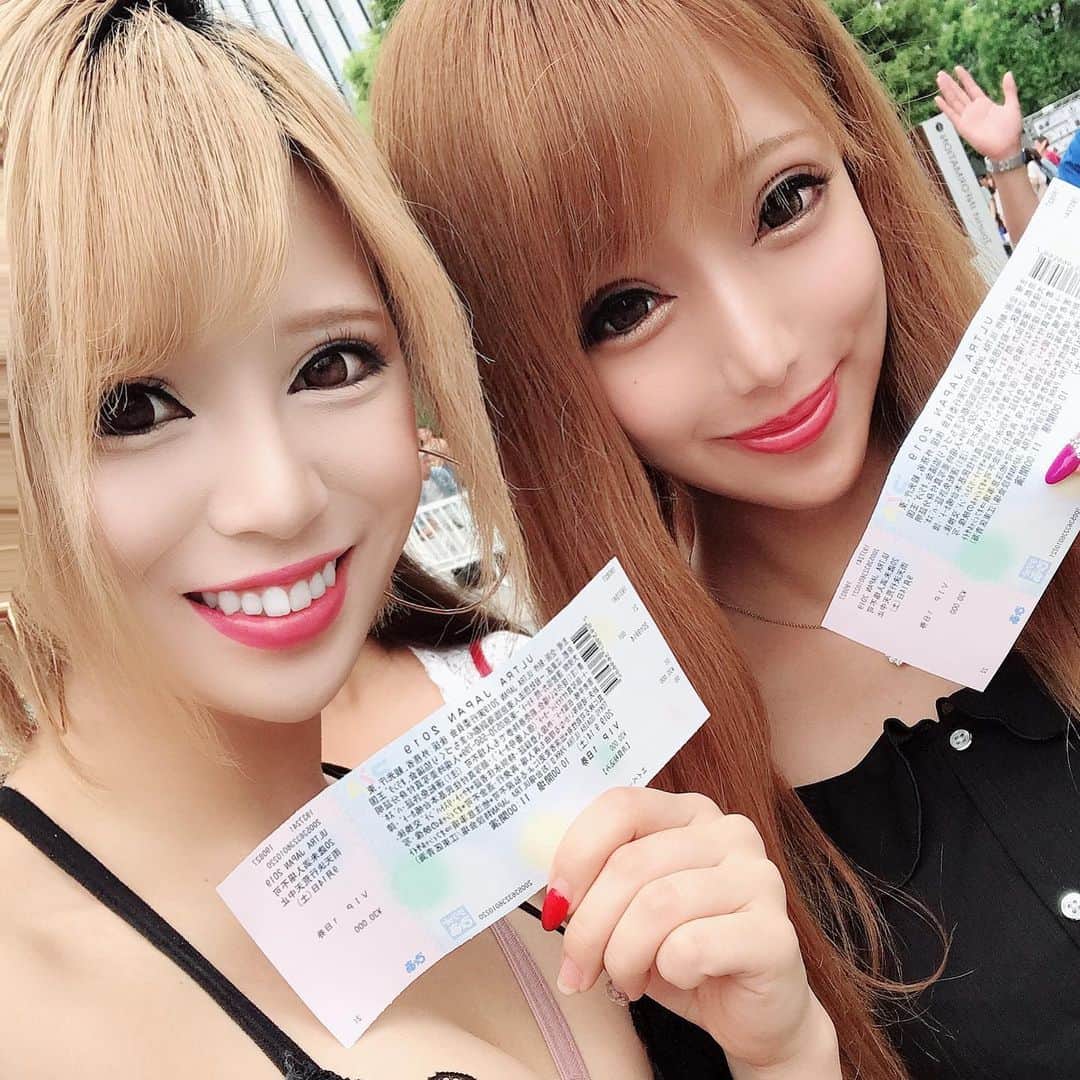 侑季美怜のインスタグラム：「ゆいちゃんと❤️ ・ ・ ・ #ウルトラジャパン #ウルトラ #ultrajapan #ultra」