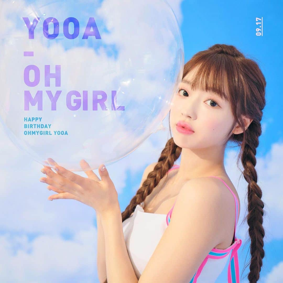 OH MY GIRLさんのインスタグラム写真 - (OH MY GIRLInstagram)「#해피유아데이🍒 💕9월 17일 유아의 생일을 축하합니다💕  #오마이걸 #OHMYGIRL #유아 #HAPPYYooADAY」9月17日 0時00分 - wm_ohmygirl